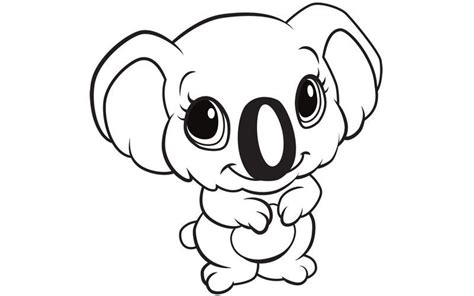 Realistic Baby Animal Coloring Pages Lepinkboutique