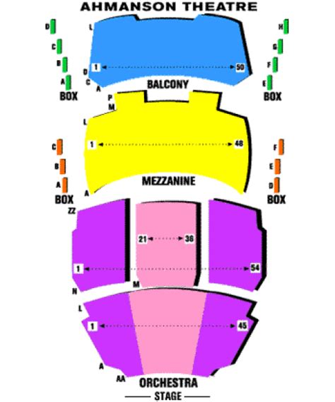 Ahmanson Theatre Seating Plan | Cabinets Matttroy