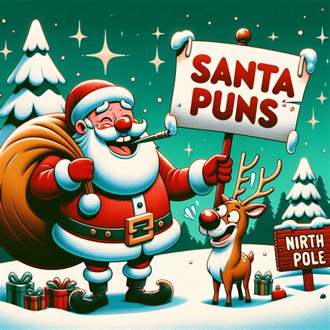 Jolly Good Fun Over Santa Puns To Sleigh Your Day Punspedia