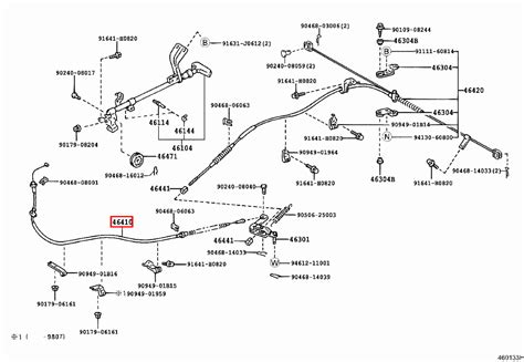 Genuine Toyota Hilux RZN169 RZN167 LN167 LN166 Front Parking Handbrake