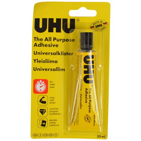 Uhu Universal All Purpose Adhesive Glue 35ml Uk