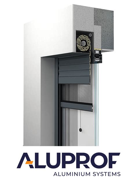 Aluprof Sp E Built In Roller Shutter Profilnet Roller Blinds From