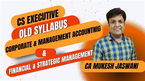 Details Combo Offer Cma Fsm Cs Executive Old Syllabus Ca