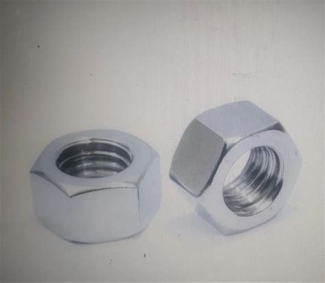 Mild Steel Ms Hex Nylock Nut M To M Inches Diameter Mm At Rs