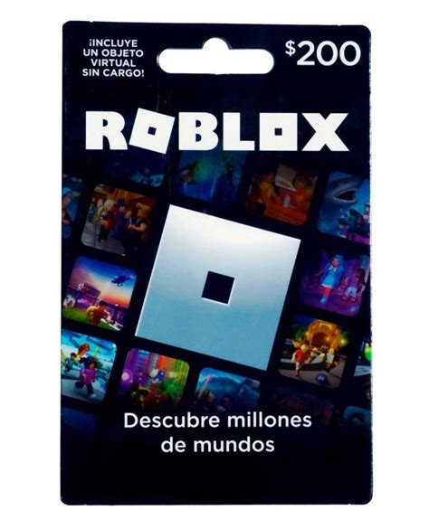 TARJETA ROBLOX 200 Gameplanet