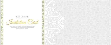 Gold invitation background style ornamental pattern 24662733 Vector Art at Vecteezy