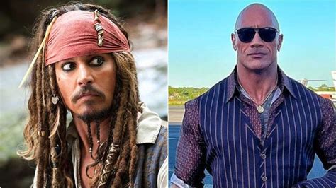 Johnny Depp Replaced By Dwayne Johnson In Pirates Of The Caribbean 6