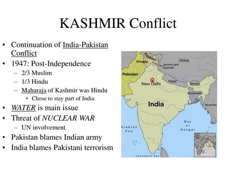 PPT - KASHMIR Conflict PowerPoint Presentation, free download - ID:4226908