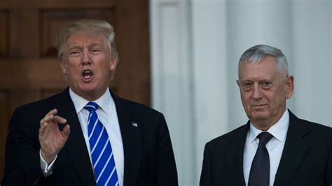 General Jim Mattis Trump S Defence Secretary To Leave Two Months Early