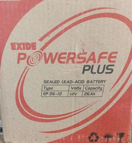 Exide Powersafe Plus Battery At Rs 3000 Exide SMF Battery In New