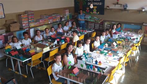 Alunos Produzem Maquetes Na Escola Jos Martins Alameu