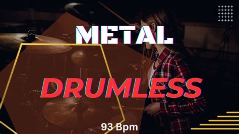 Metal Drumless Track 92 Bpm No Drums Metal Backing Track With Click Youtube