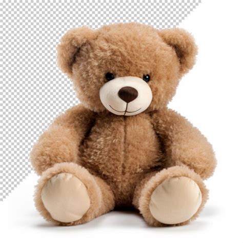 Premium Psd Teddy Bear Isolated On Transparent Background