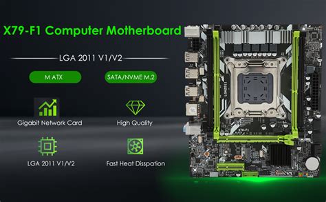 LGA 2011 Motherboard, X79-F1 M-ATX Motherboard für: Amazon.de: Computer