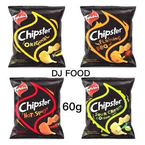 Twisties Chipster Original Sour Cream Onion Hot Spicy Flaming BBQ 60g Shopee Malaysia