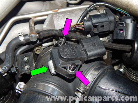 Audi A6 C5 Boost Pressure Sensor Replacement C5 Quattro 2000 2004