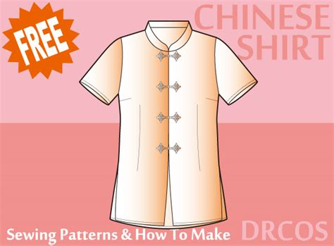 Chinese Shirt Sewing Patterns Drcos Patterns And How To Make