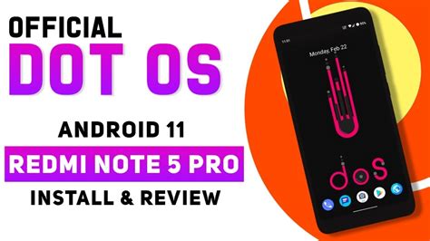 First DotOS Official Android 11 Update For Redmi Note 5 Pro Call