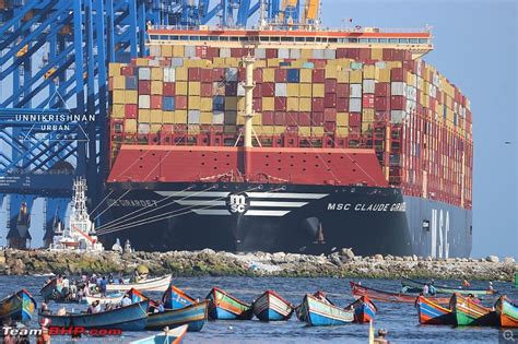 Indias First Deep Water Container Transshipment Port Vizhinjam Port