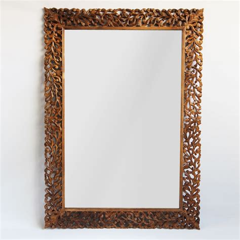 Wall Mirror Design Wood Frame - decorooming.com