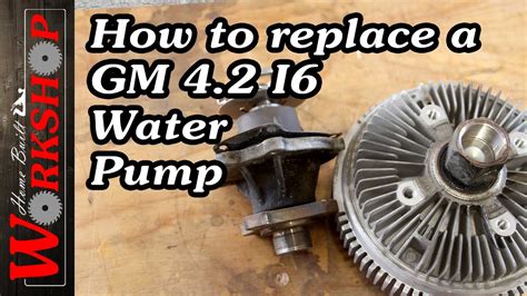 Replacing A Chevy Trailblazer Water Pump 42l Inline 6 Cyl Water Pump