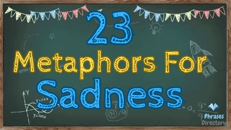 23 Metaphors for Sadness: Exploring the Emotional Landscape - Phrases ...