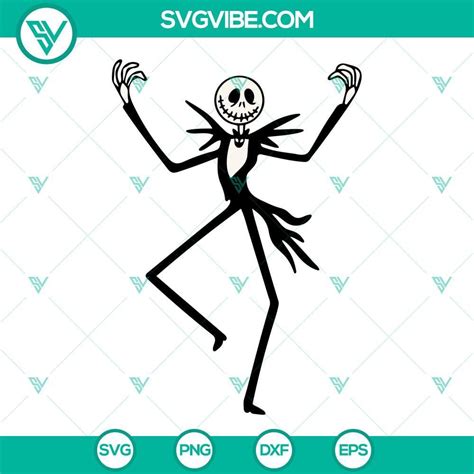 Jack Skellington Svg File Bundle Nightmare Before Christmas Svg File