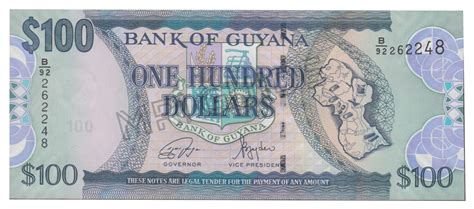 Guyana New Signature Title On Banknotes Mri Guide Mri Guide