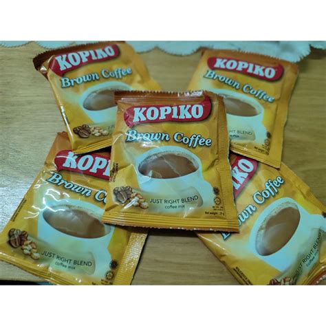 Kopiko Brown Coffee Sachets X Gram Shopee Malaysia