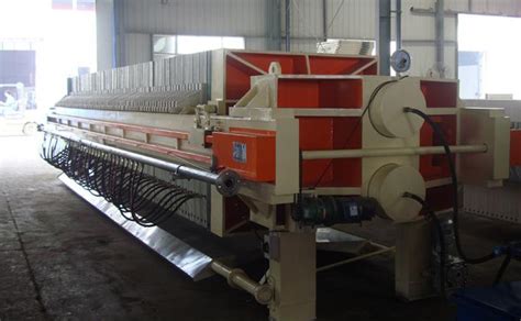 Automatic Recessed Plate Filter Press Hydraulic System For Building