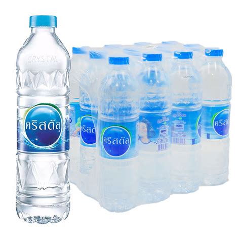 ครสตล นำดม 600 มล x 12 CRYSTAL Drinking Water 600 ml x 12