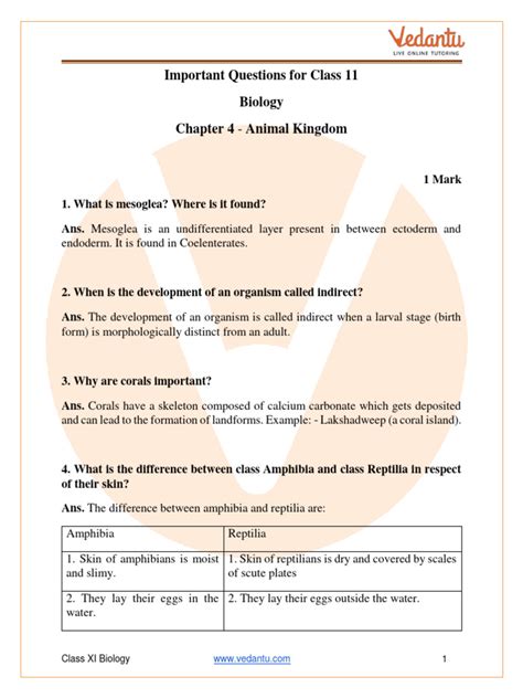 Important Questions Class 11 Biology Chapter 6 Anatomy Of Flowering