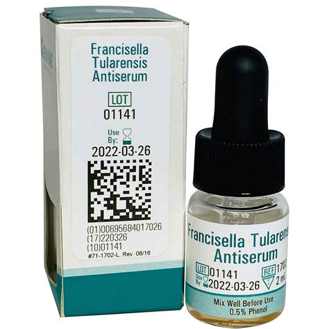 Francisella Tularensis Antiserum, 2mL - Germaine Laboratories