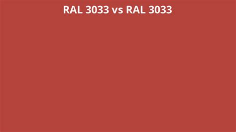 Ral 3033 Vs 3033 Ral Colour Chart Uk