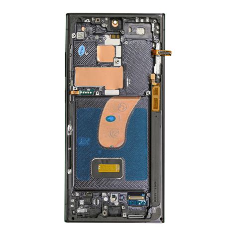 Oled Frame Assembly For Samsung Galaxy S Ultra Phantom Black