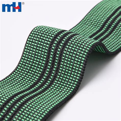 45mm PP Upholstery Elastic Seat Webbing Manufacturer In China Green