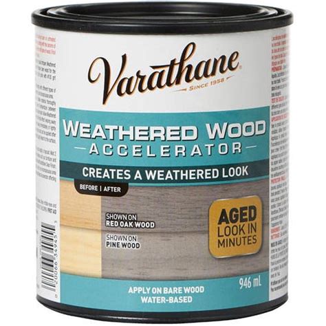 Состав для искусственного старения древесины Varathane weathered wood ...
