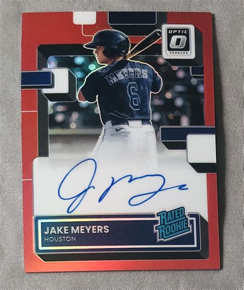 Jake Meyers Donruss Optic Rated Rookies Signatures Re Flickr