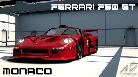 Assetto Corsa Mod Ferrari F50 Gt Youtube