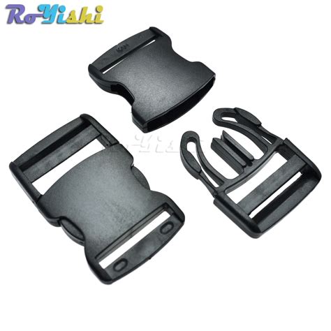 125mm Webbing Plastic Streamline Side Release Buckle For Backpack