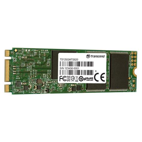 Transcend 120GB 820S M 2 SATA III Internal SSD TS120GMTS820S B H