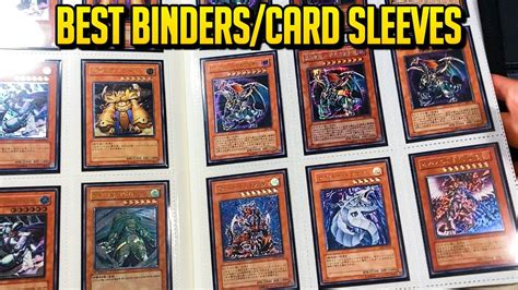 Best Binders And Sleeves For Yu Gi Ohpokemon Cards Youtube