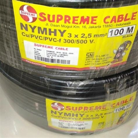 Jual Kabel Serabut Nyyhy Nymhy X Supreme Meter Shopee Indonesia