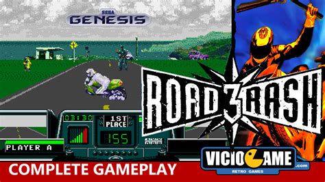 Road Rash 3 Mega Drive Complete Gameplay VICIOGAME