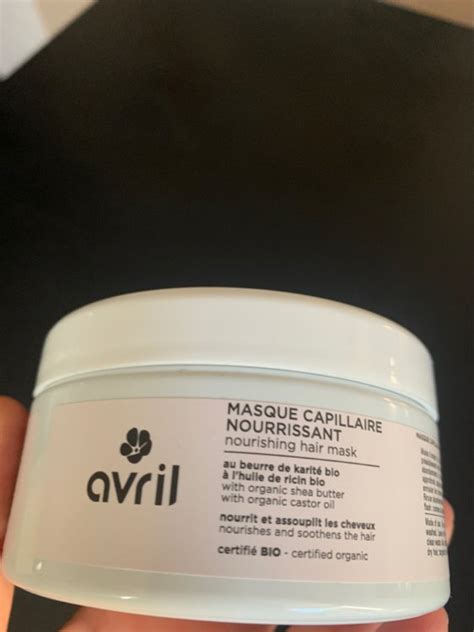 Avril Masque Capillaire Bio Nourrissant Inci Beauty