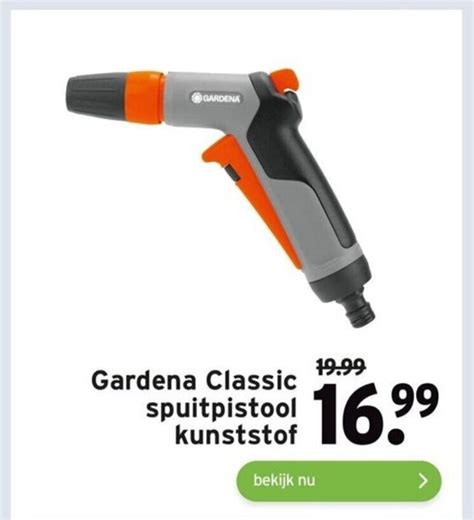 Gardena Classic Spuitpistool Kunststof Aanbieding Bij GAMMA