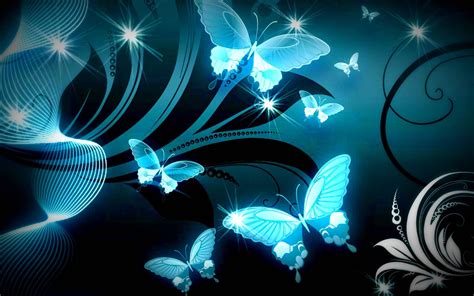 100 Blue Butterfly Aesthetic Wallpapers