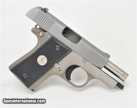 Colt .380 Mustang. Pocketlite. Excellent Condition. Stainless