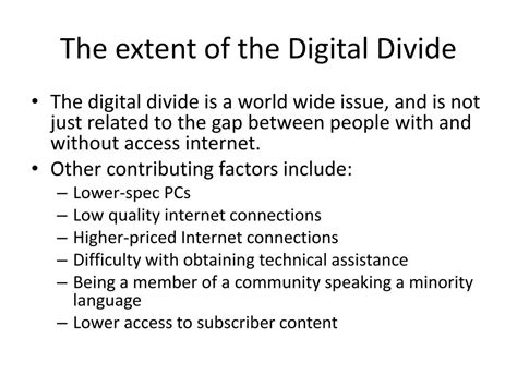 Ppt The Digital Divide Powerpoint Presentation Free Download Id640333