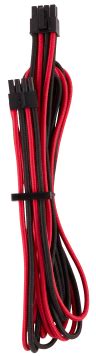 Premium Individually Sleeved EPS12V ATX12V Cables Type 4 Gen 4 Red Black